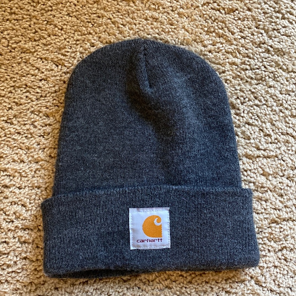 Grey Carhartt Beanie